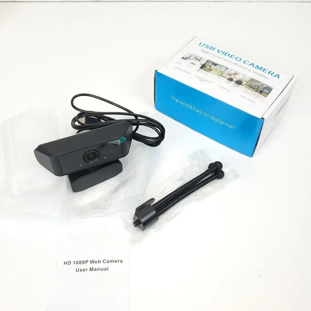 USB Video Camera 1080p Webcam OPEN BOX